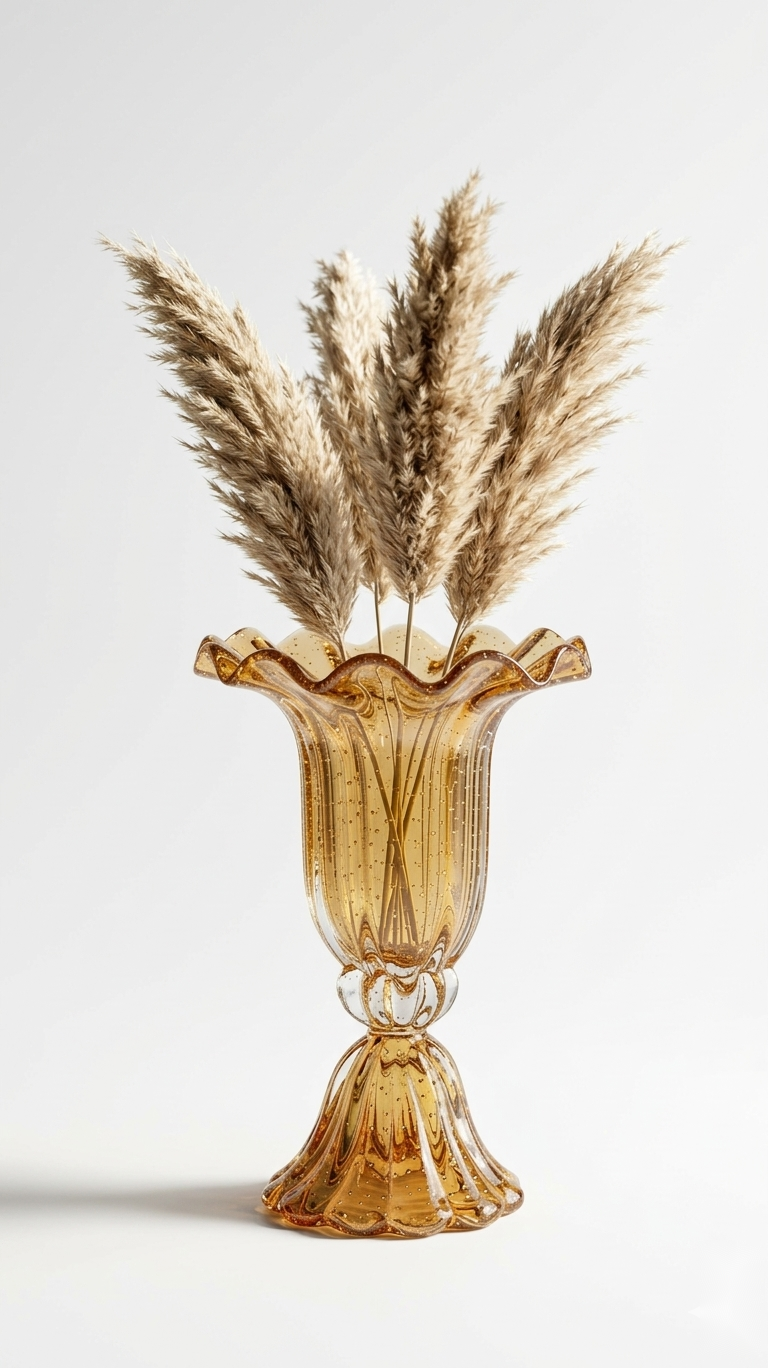 Luminous Crest Vase