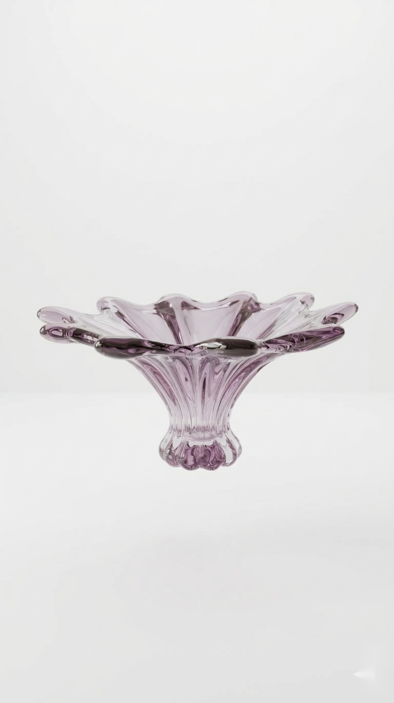 Linear Amethyst Bowl