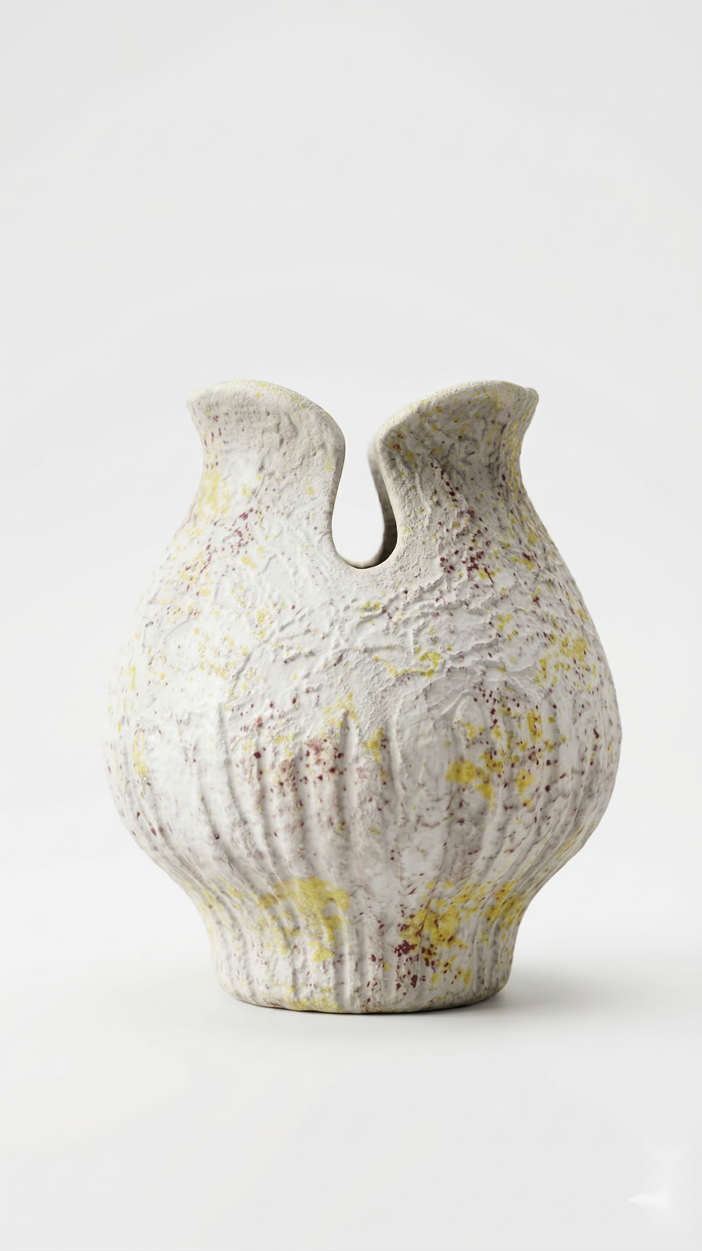 Crimson Bloom Vase