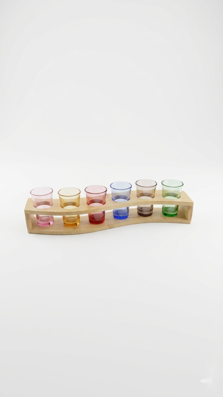 The Wave Vodka Glass Set