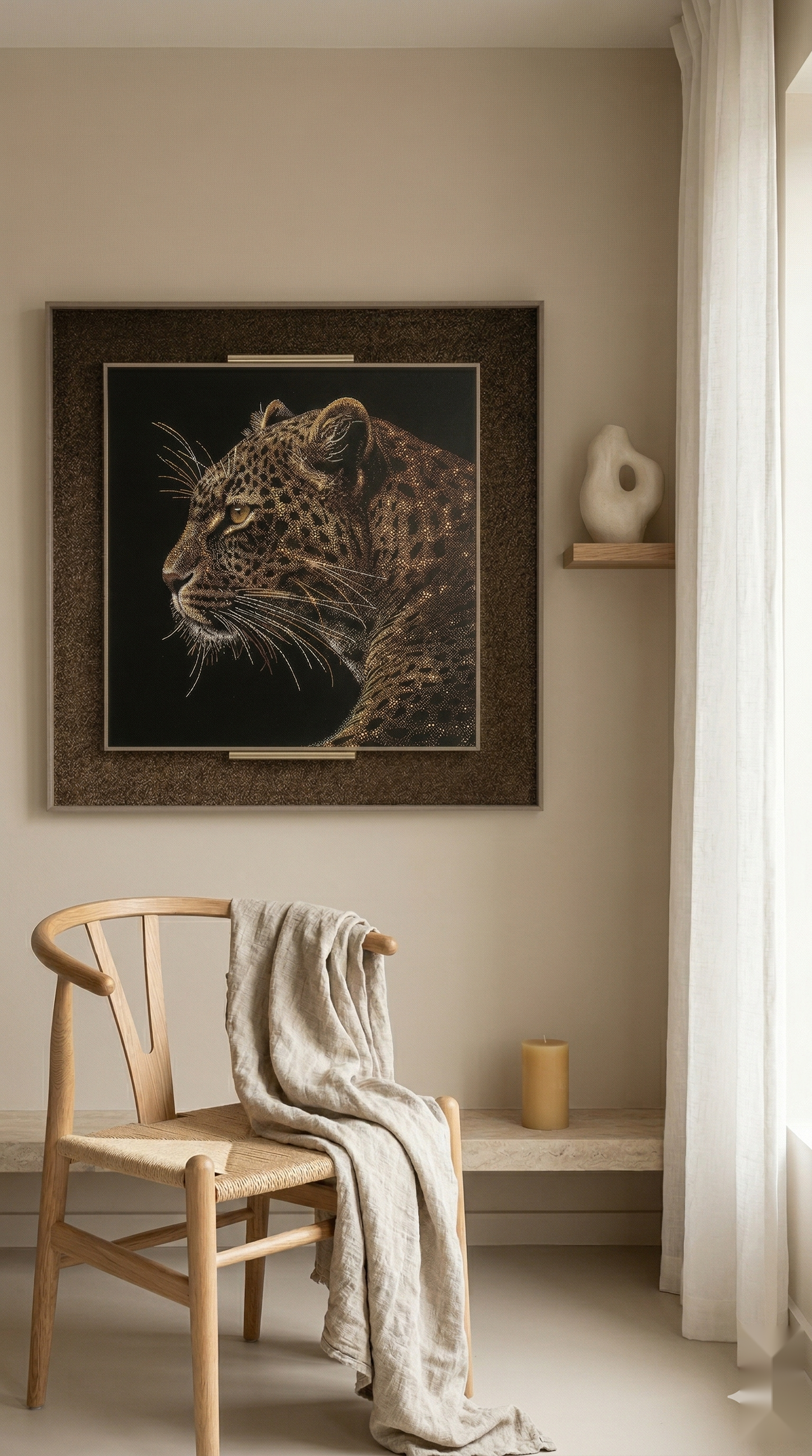 Gilded Gaze Wall Art