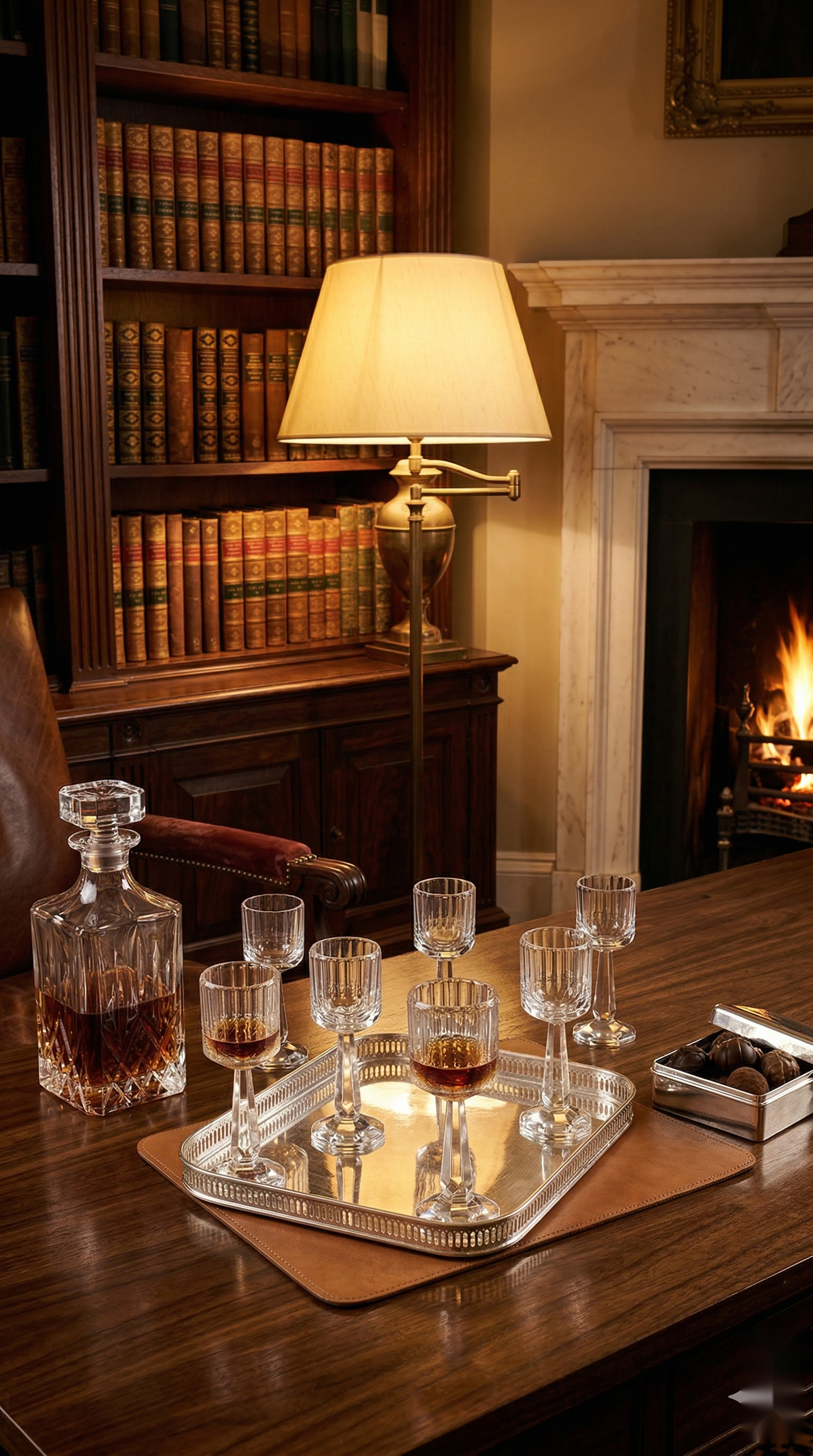 Empire Fluted short Stemware Set