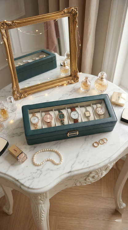 Aurum Emerald Watch Vault