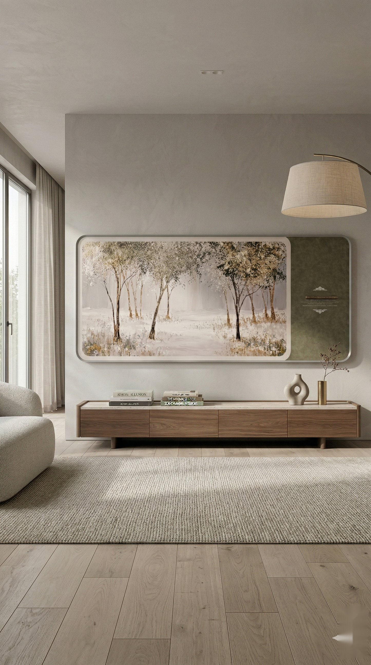 Misty Forest Wall Art