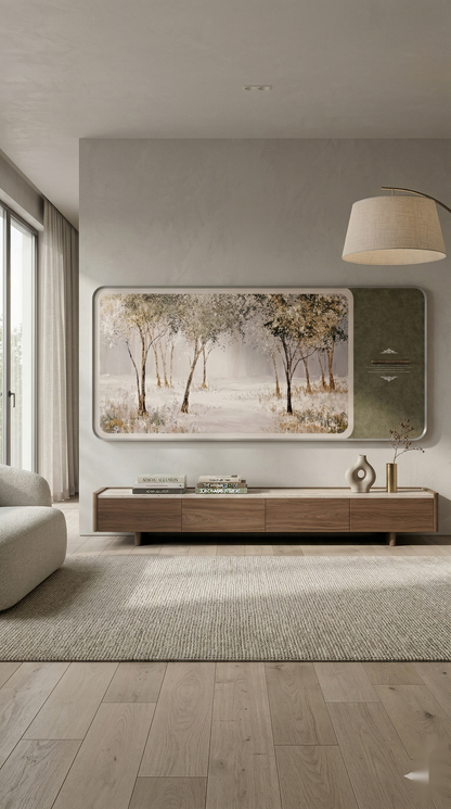 Misty Forest Wall Art