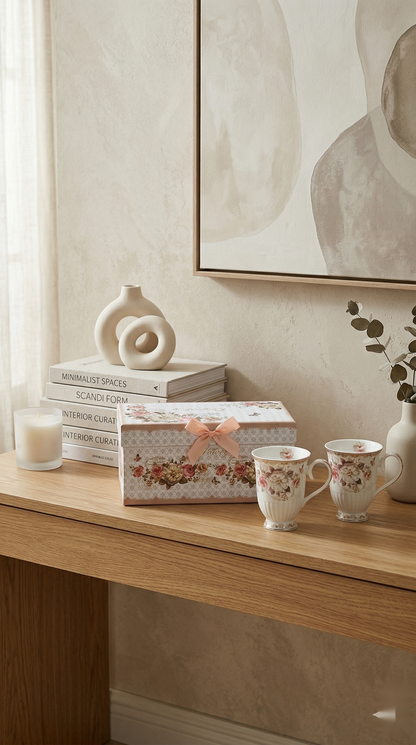 Vintage Blossom Mugs