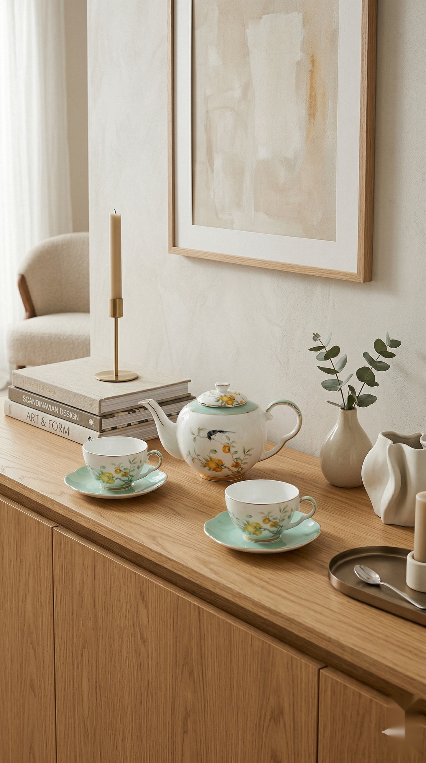Tranquil Grove Tea Set