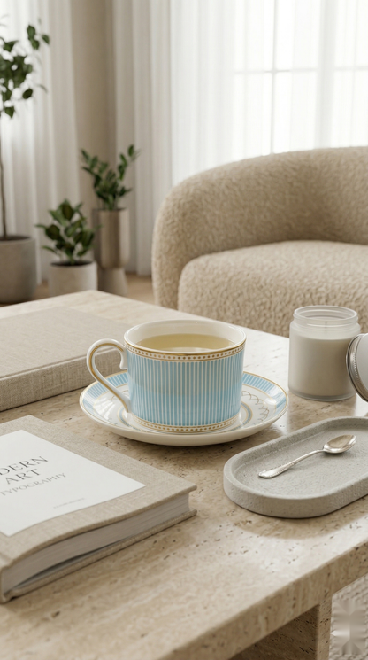 The Linear Cup & Saucer