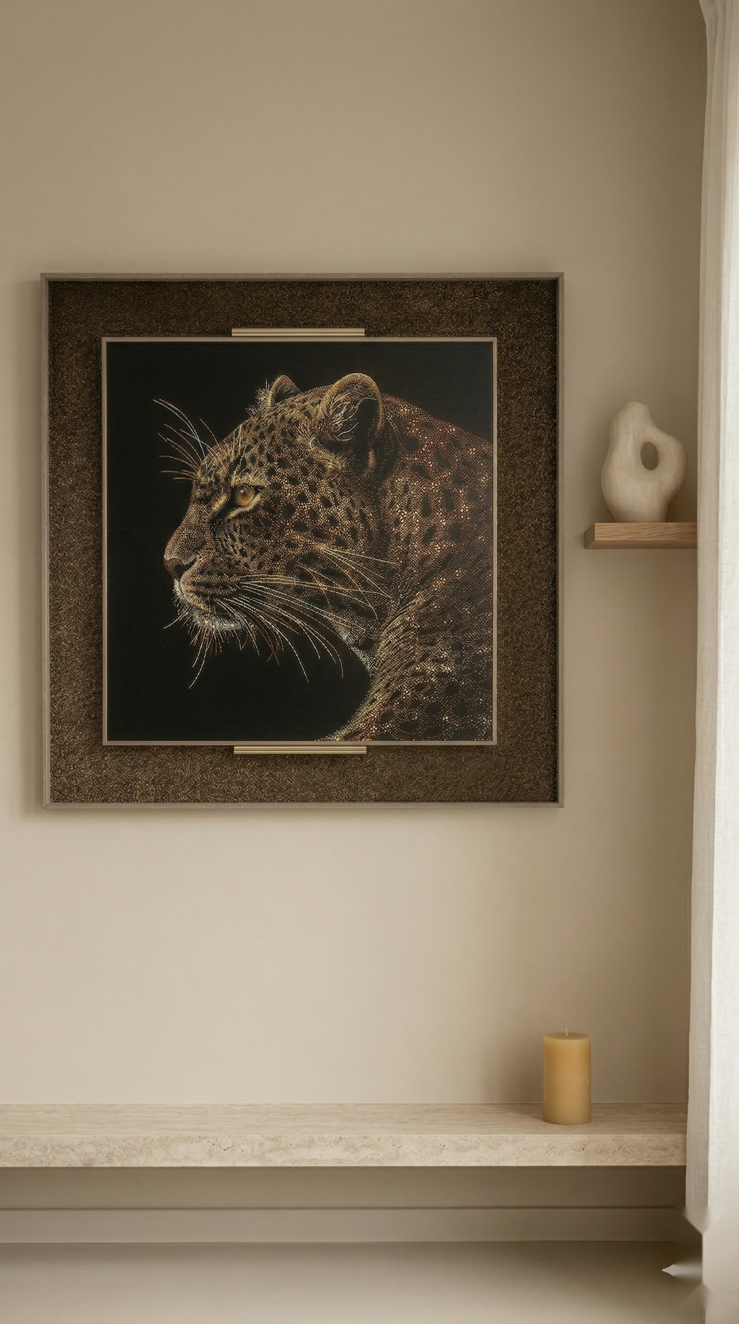 Gilded Gaze Wall Art