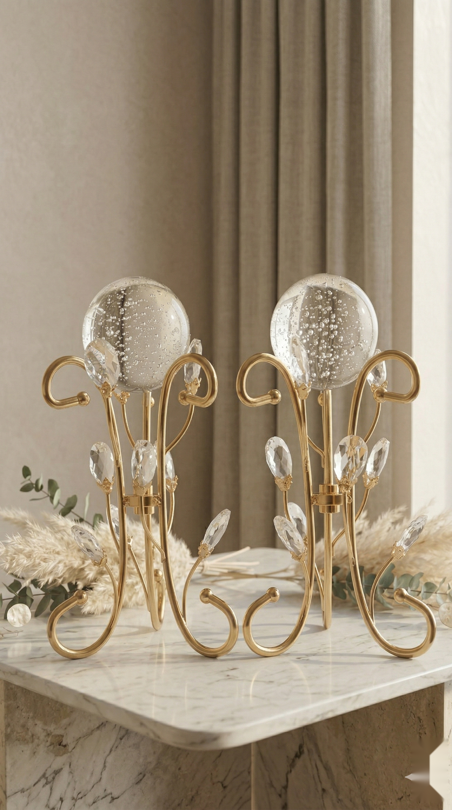 The Celestial Crystal Orbs