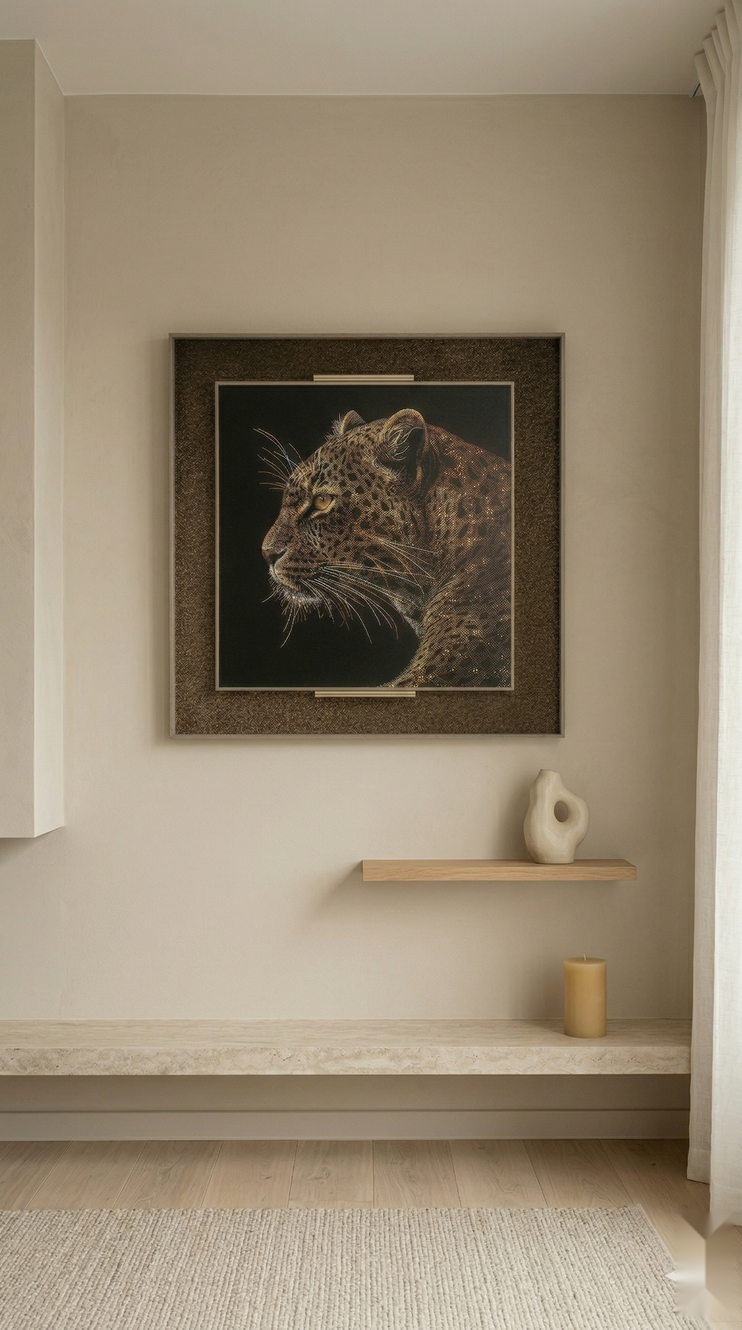 Gilded Gaze Wall Art