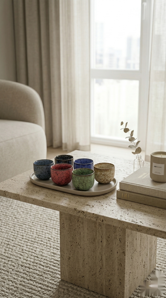 Zenith Spot Tea Bowls