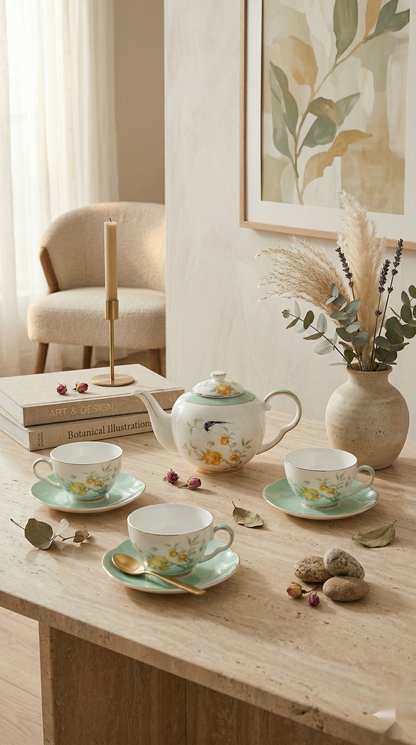 Tranquil Grove Tea Set