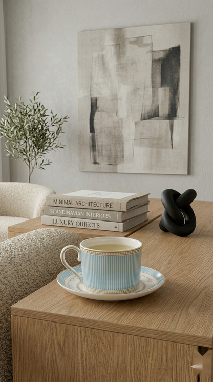 The Linear Cup & Saucer
