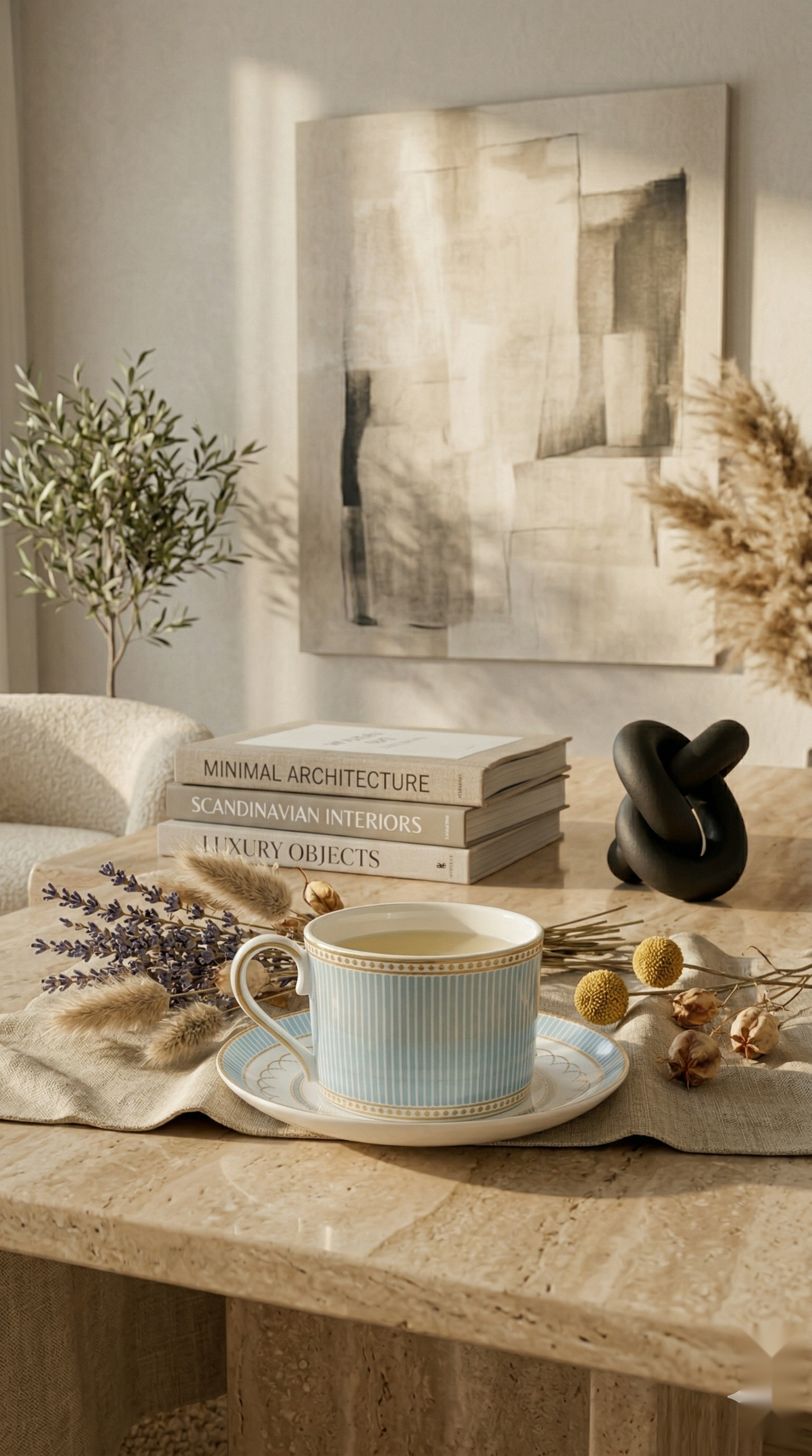 The Linear Cup & Saucer