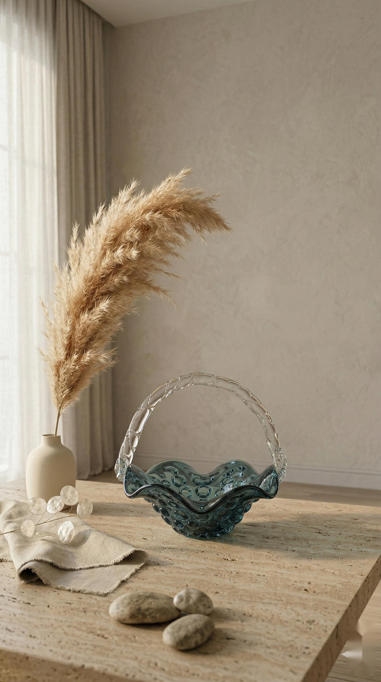 Sapphire Solace Basket