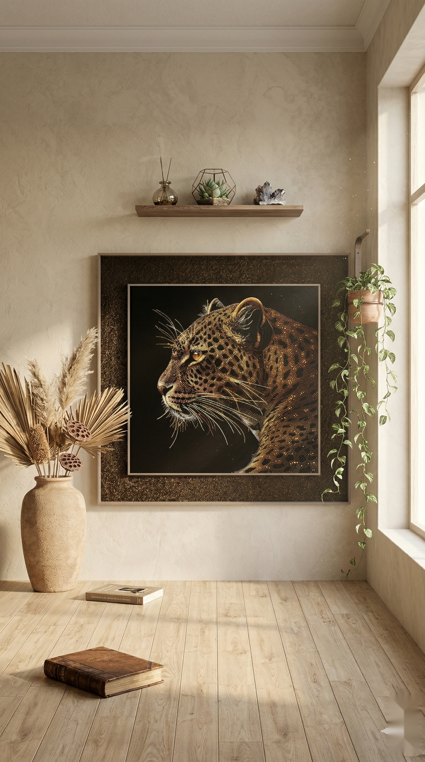 Gilded Gaze Wall Art