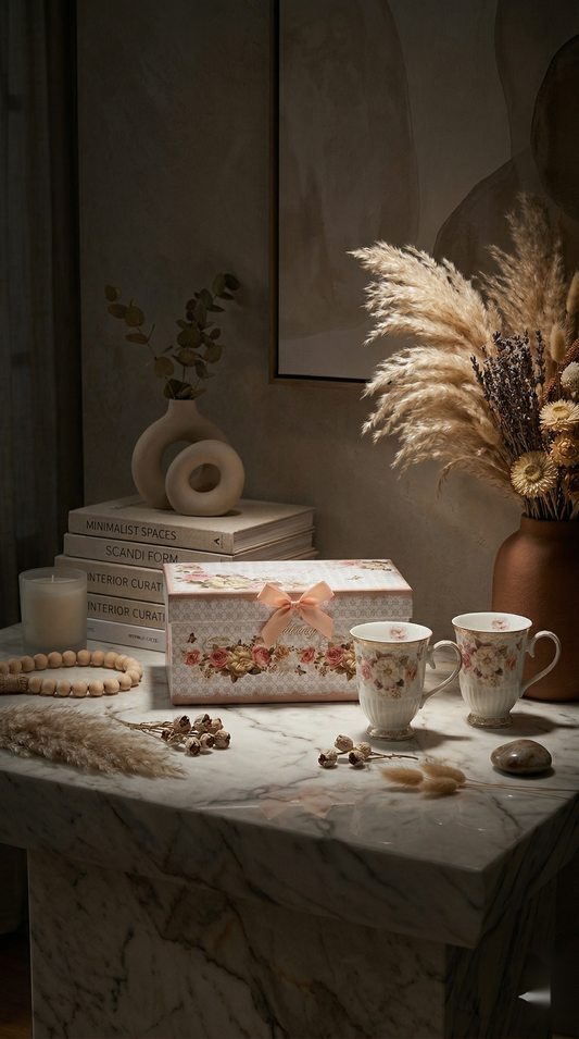 Vintage Blossom Mugs