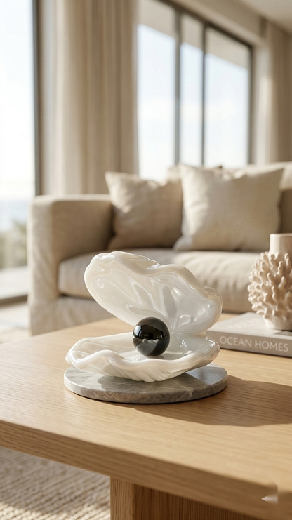 The Obsidian Pearl Shell Sculpture