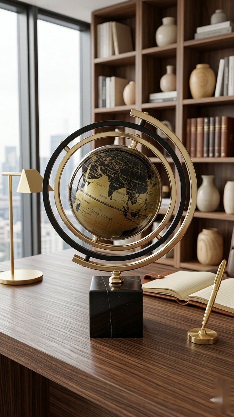 The Voyager’s Desk Globe