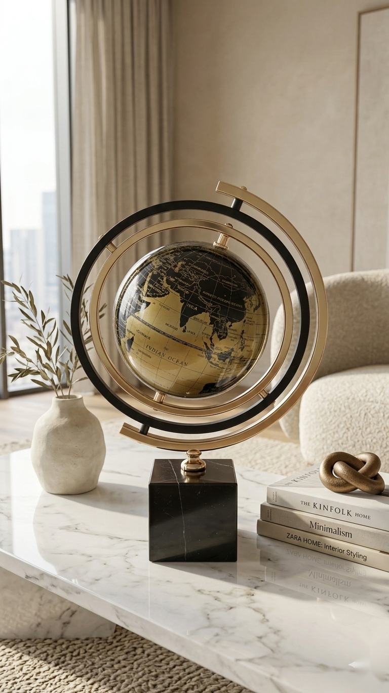 The Voyager’s Desk Globe