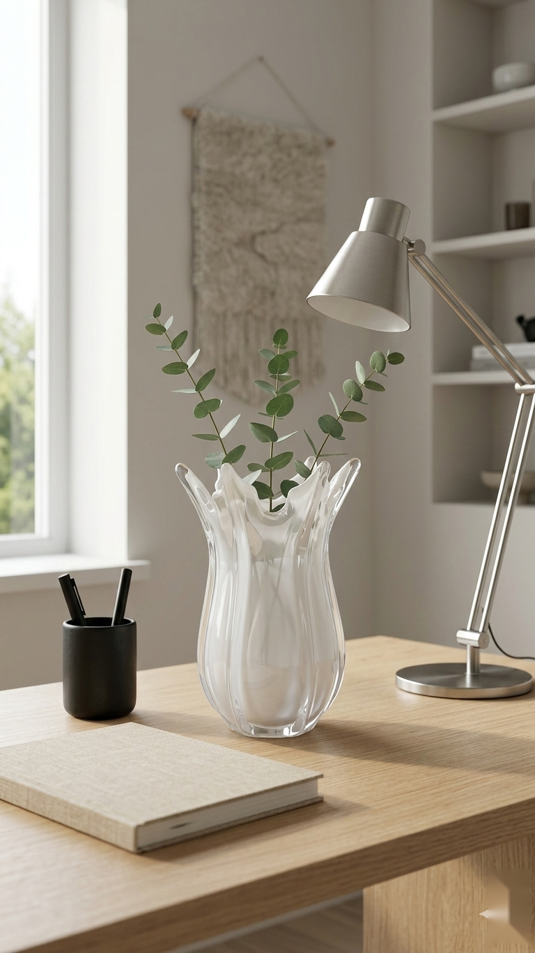 Ethereal Crest Vase