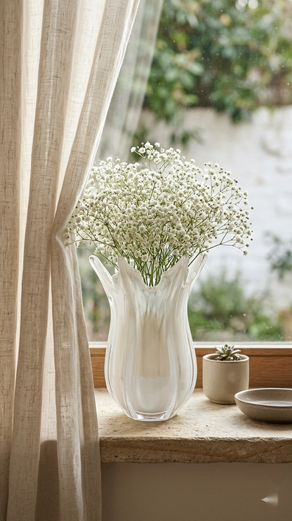 Ethereal Crest Vase