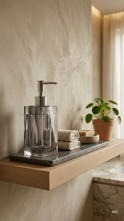 The Faceted Crystal Dispenser