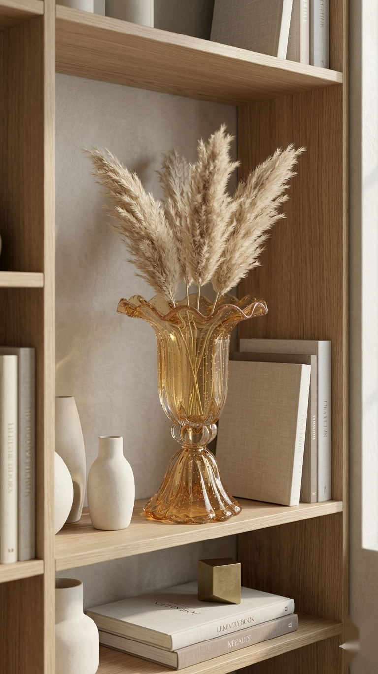Luminous Crest Vase