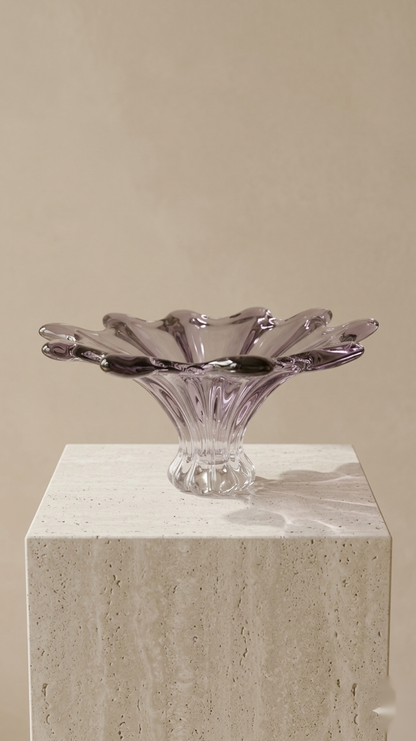 Linear Amethyst Bowl