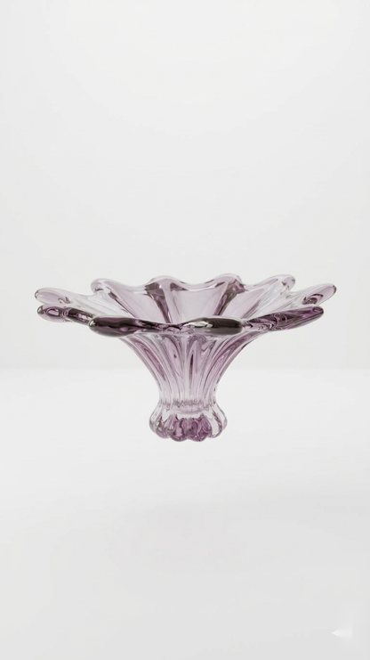 Linear Amethyst Bowl