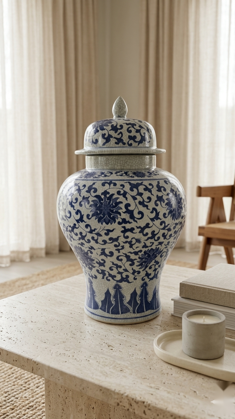 Empress of Azure Vase