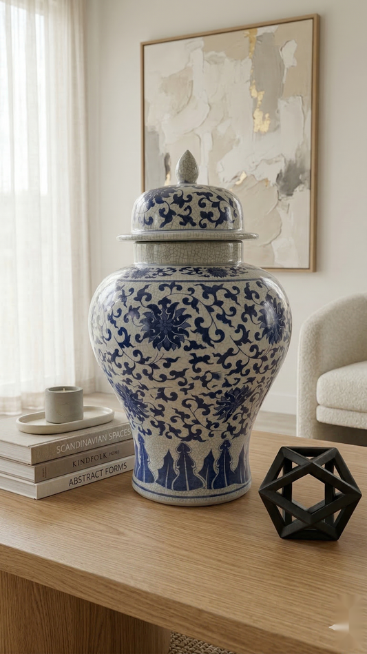 Empress of Azure Vase