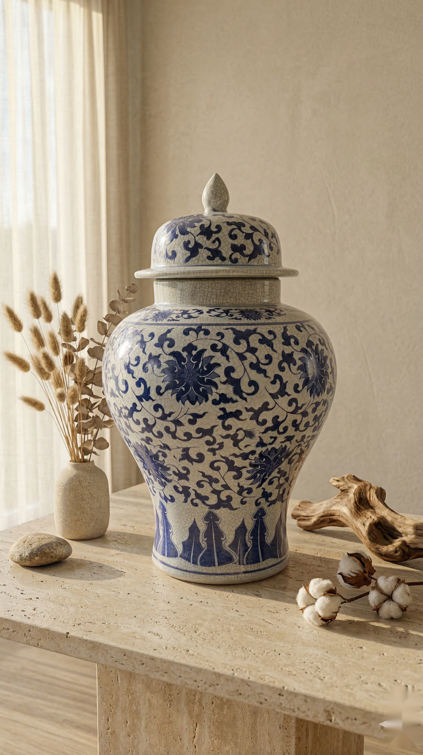 Empress of Azure Vase