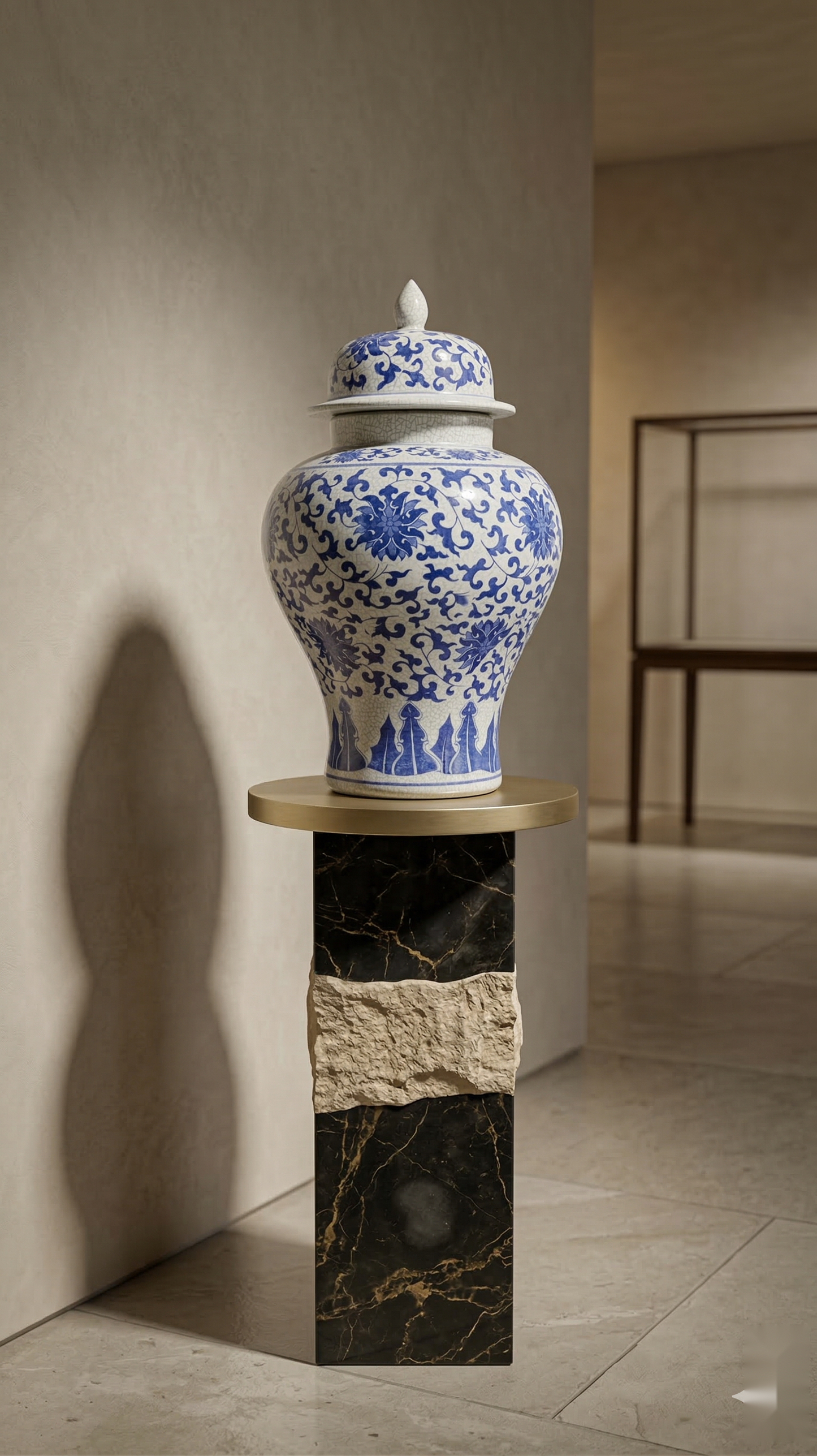 Empress of Azure Vase