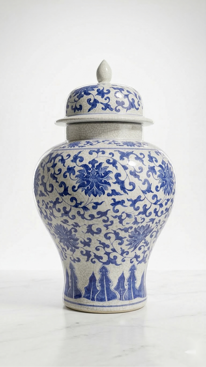 Empress of Azure Vase