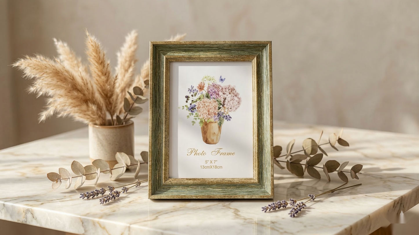Willow & Gold Frame 5 x 7