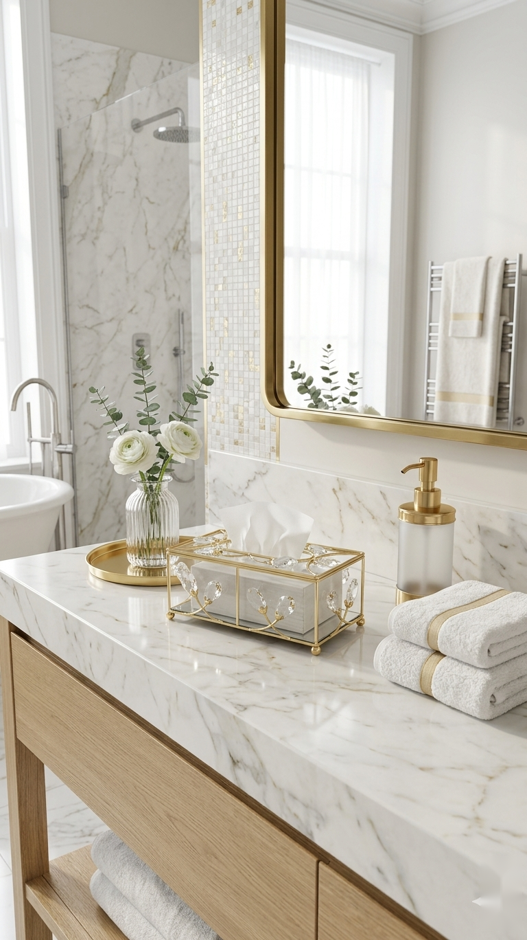 Crystal Grove Tissue Box