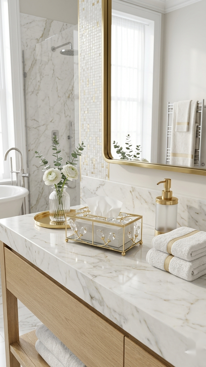 Crystal Grove Tissue Box