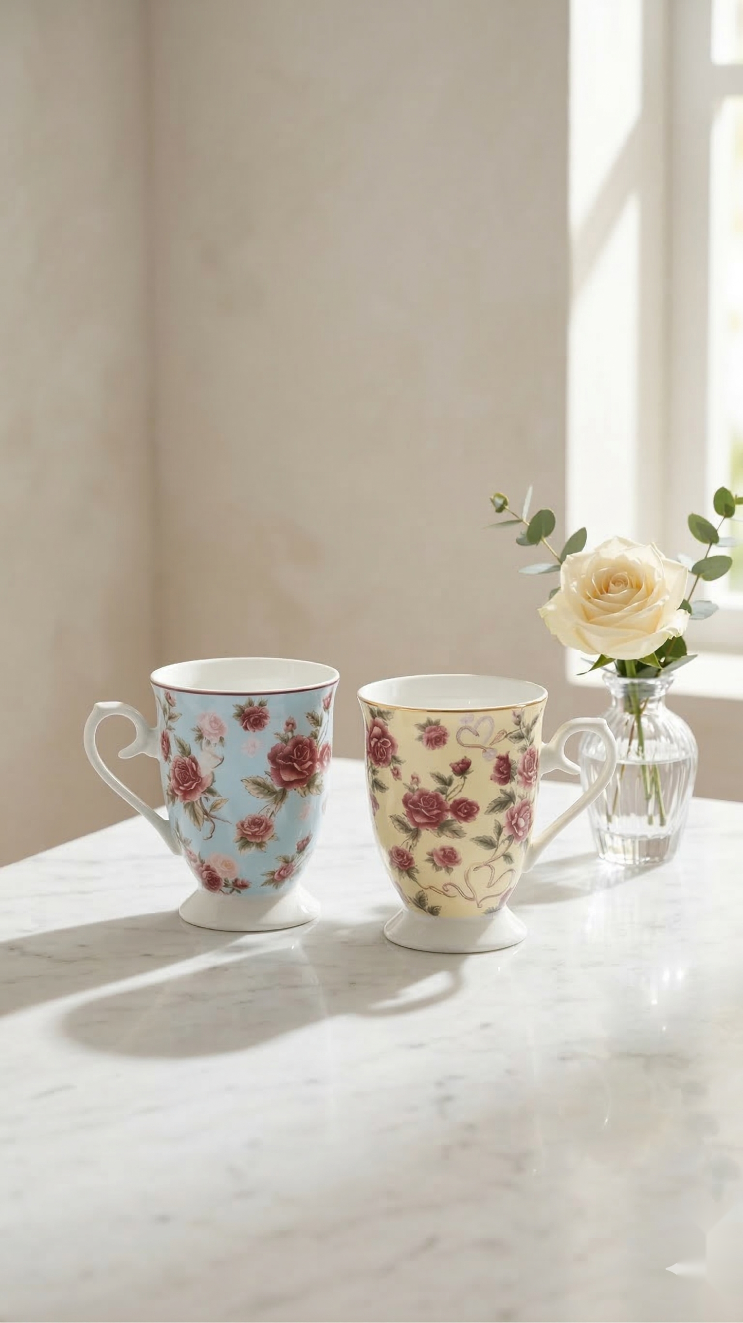 Vintage Bloom Tea Set