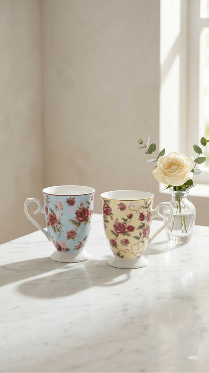 Vintage Bloom Tea Set