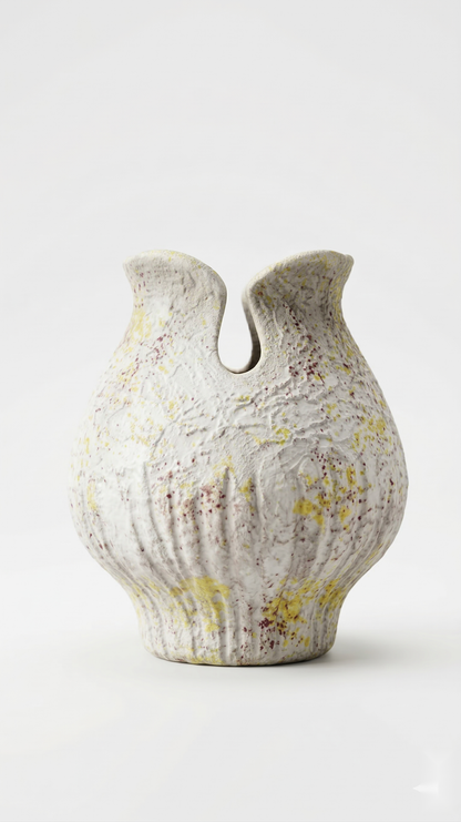 Crimson Bloom Vase