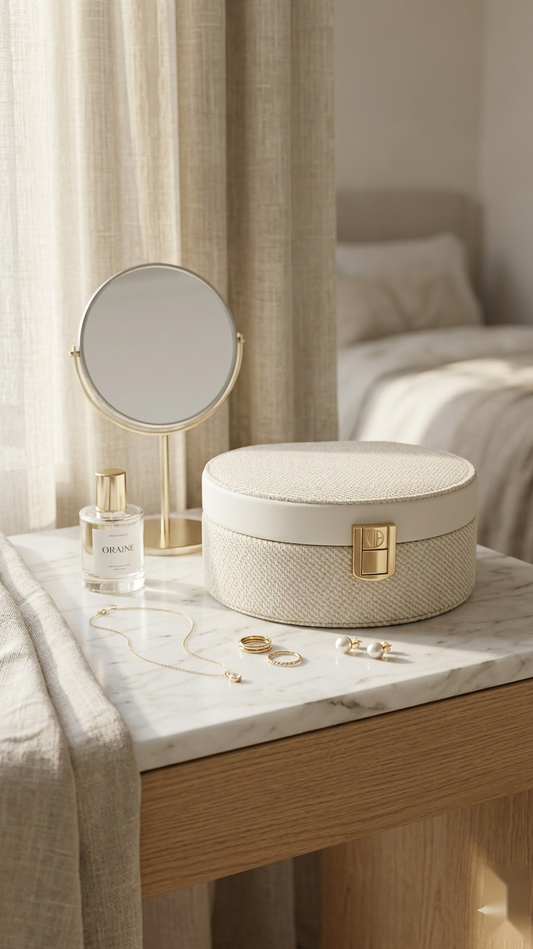 Aura Woven Jewellery Box