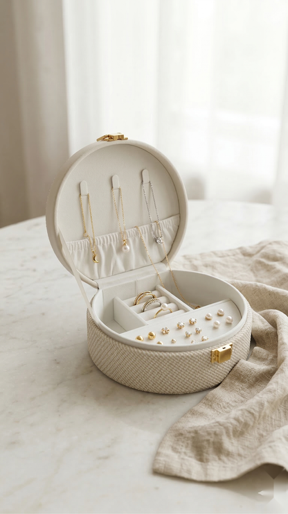 Aura Woven Jewellery Box