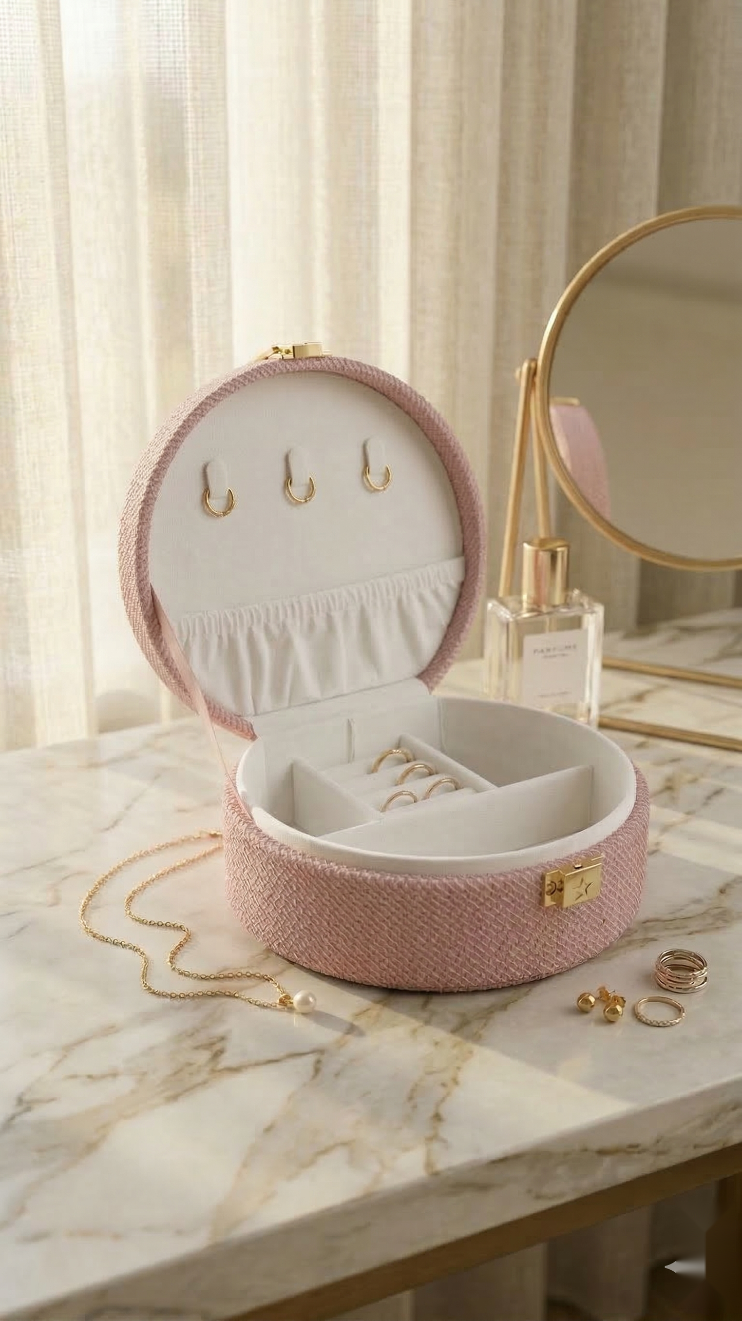 Aura Woven Jewellery Box