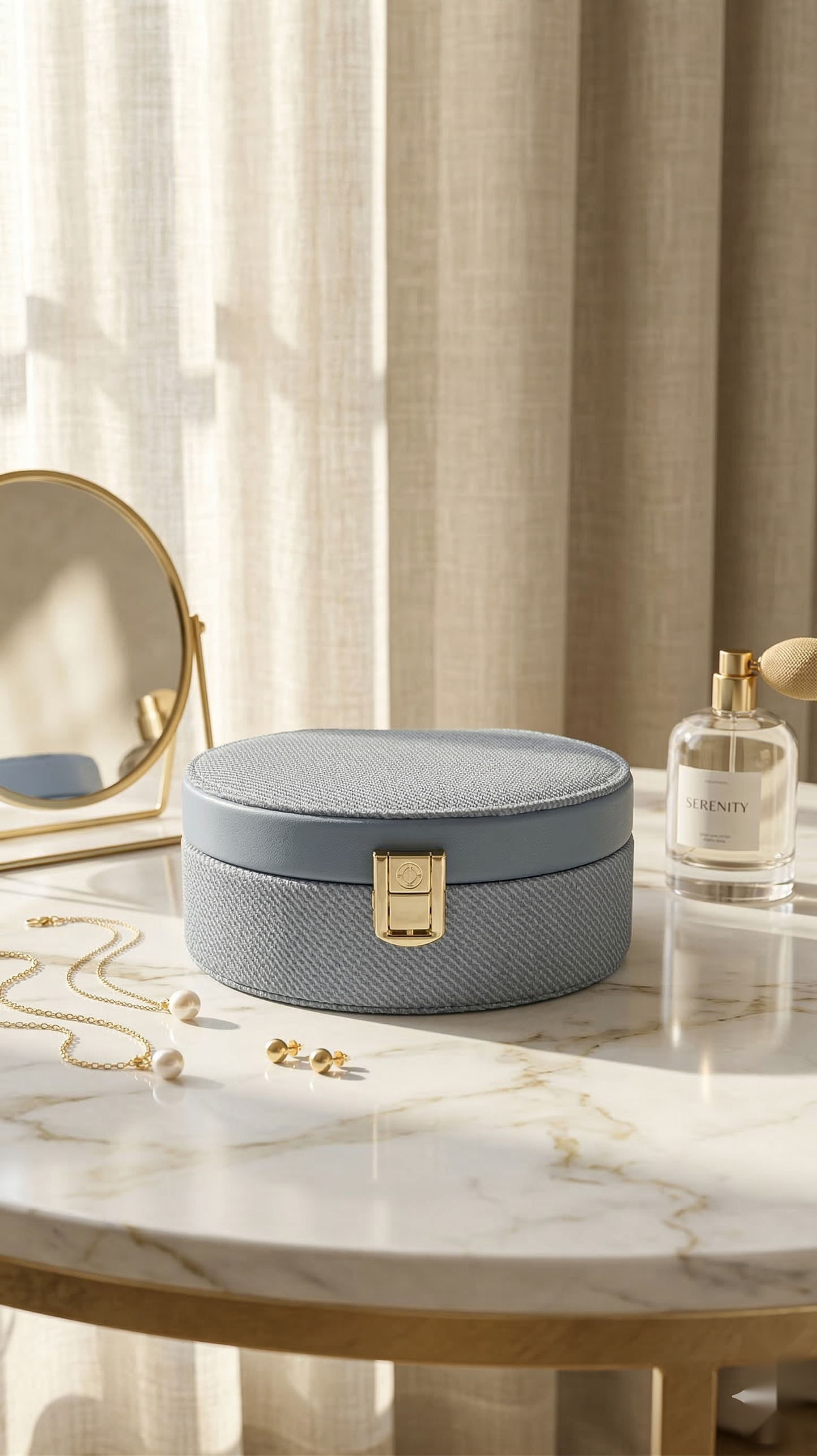 Aura Woven Jewellery Box