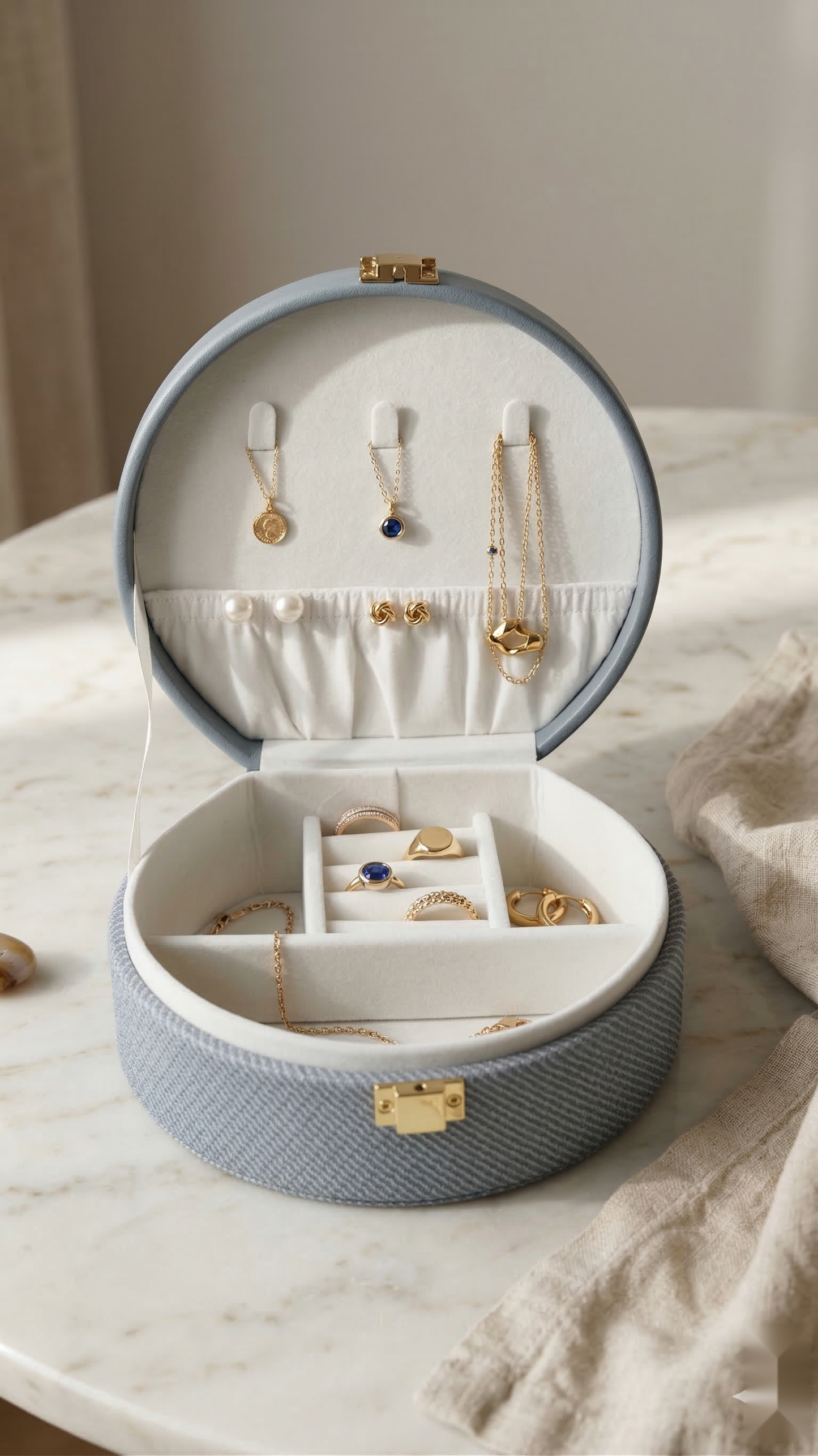 Aura Woven Jewellery Box