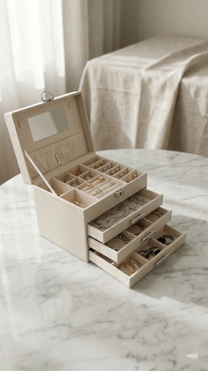 Aura Triple Jewelry Vanity