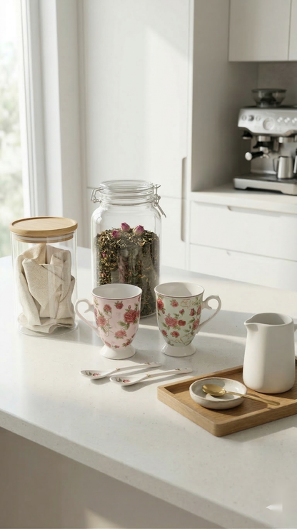 Heritage Flora tea set