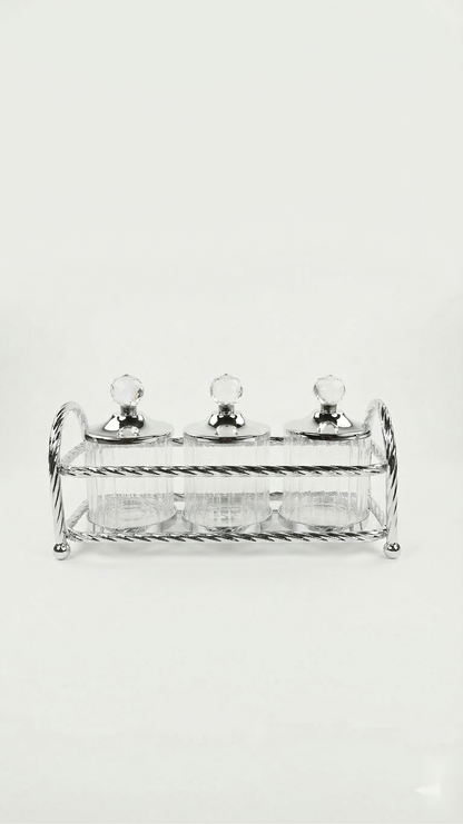Fluted Canister Set
